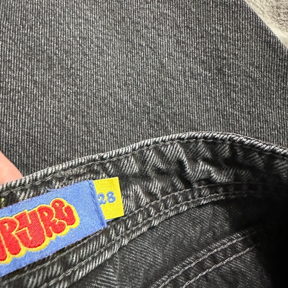 Empyre Gray Denim Jeans with Contrasting Stitching